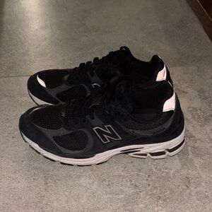 Black and White Athletic Sneakers